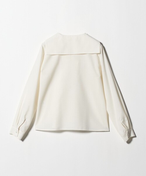 Steven Alan（スティーブンアラン）の「＜Steven Alan＞ツイル セーラー カラー ブラウス（シャツ/ブラウス・レディース・ライトグレー/オフホワイト・S/M）」の18枚目の写真