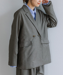 POU DOU DOU（プードゥドゥ）の「ダブルブレストテーラードジャケット（テーラードジャケット）」