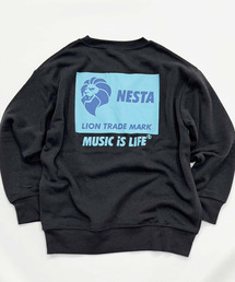NESTA（ネスタ）の「キッズ NESTA オーバーサイズ トレーナー（スウェット）」