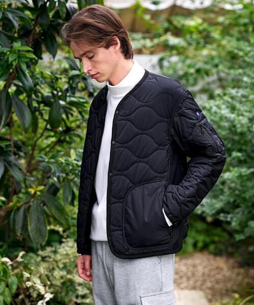 DRESSTERIOR（ドレステリア）の「キルティング ライナージャケット（その他アウター・メンズ・ブラック/オリーブ・94/92/91/90）」の21枚目の写真