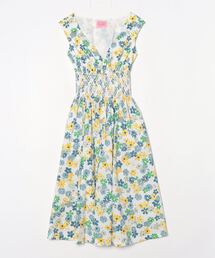 [値下げ]　kate spade NEW YORK 花柄ノースリーブワンピース ブランド古着】kate spade new york｜ケイトスペード ニューヨークの