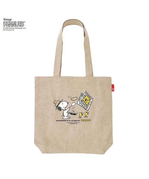 Vintage PEANUTS（ビンテージピーナッツ）の「ルートート / IP.トール.ピーナッツ-0T（トートバッグ・レディース・アイボリー/ベージュ/ミント/ブルー/パープル系その他/ピンク・FREE）」の3枚目の写真