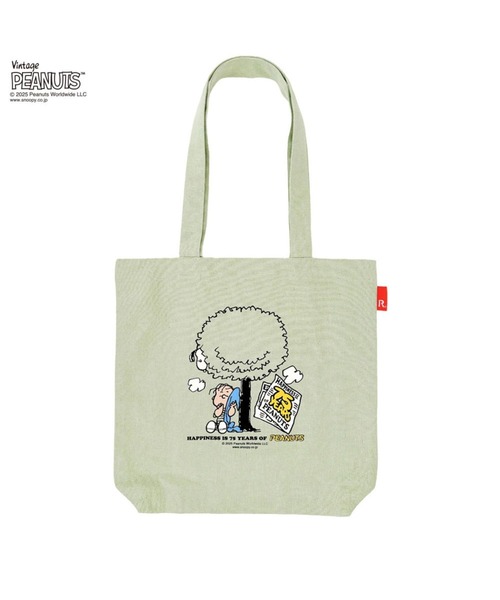 Vintage PEANUTS（ビンテージピーナッツ）の「ルートート / IP.トール.ピーナッツ-0T（トートバッグ・レディース・アイボリー/ベージュ/ミント/ブルー/パープル系その他/ピンク・FREE）」の4枚目の写真