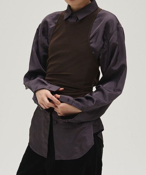 TODAYFUL/トゥデイフル】2set Layered Shirts/レイヤードシャツ