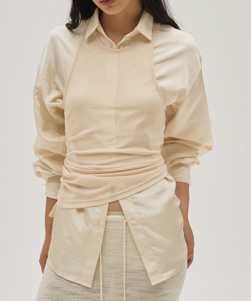 TODAYFUL/トゥデイフル】2set Layered Shirts/レイヤードシャツ