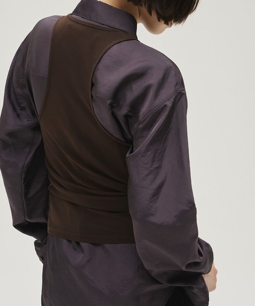 TODAYFUL(トゥデイフル)の「【TODAYFUL/トゥデイフル】2set Layered Shirts/レイヤードシャツ(シャツ/ブラウス・レディース・キナリ/インディゴブルー・FREE)」の5枚目の写真