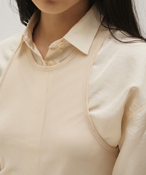 TODAYFUL(トゥデイフル)の「【TODAYFUL/トゥデイフル】2set Layered Shirts/レイヤードシャツ(シャツ/ブラウス・レディース・キナリ/インディゴブルー・FREE)」の12枚目の写真