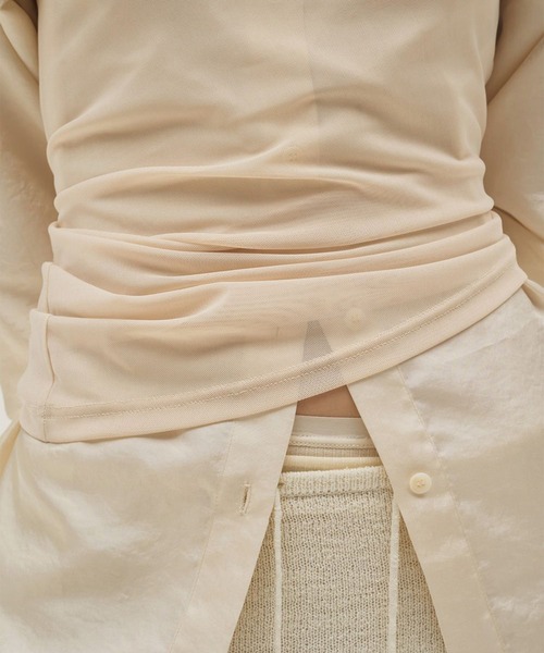 TODAYFUL(トゥデイフル)の「【TODAYFUL/トゥデイフル】2set Layered Shirts/レイヤードシャツ(シャツ/ブラウス・レディース・キナリ/インディゴブルー・FREE)」の11枚目の写真