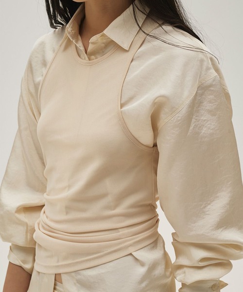TODAYFUL(トゥデイフル)の「【TODAYFUL/トゥデイフル】2set Layered Shirts/レイヤードシャツ(シャツ/ブラウス・レディース・キナリ/インディゴブルー・FREE)」の15枚目の写真