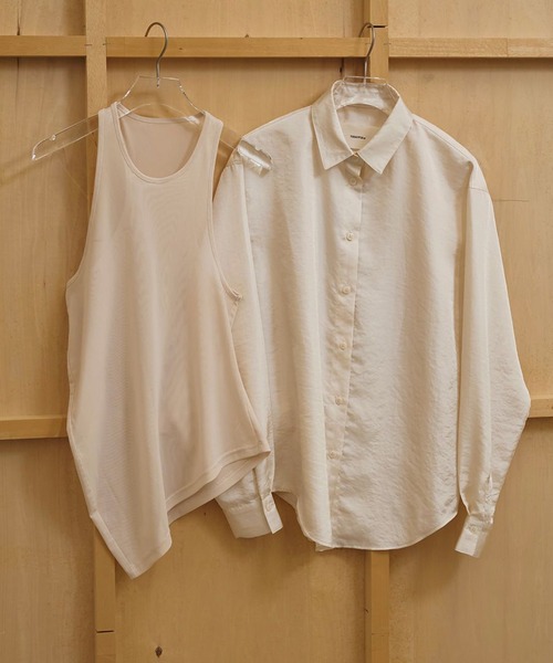 TODAYFUL(トゥデイフル)の「【TODAYFUL/トゥデイフル】2set Layered Shirts/レイヤードシャツ(シャツ/ブラウス・レディース・キナリ/インディゴブルー・FREE)」の9枚目の写真