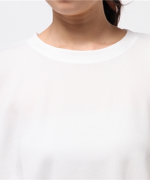 OUTLET（アウトレット）の「【Discoat Parisien】タック入リショートP/O（Tシャツ/カットソー・レディース・ホワイト・LARGE）」の3枚目の写真