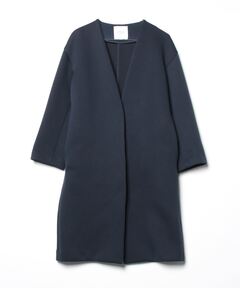 セール】ウールリバー ケープ ジャケット（ノーカラーコート）｜23区