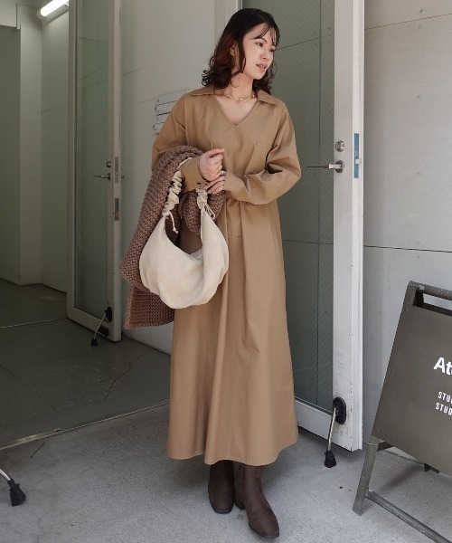 70's Vintage マキシワンピ ハイウエストマキシワンピース（ドレス）｜SMILE ORCHID（スマイル