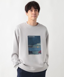 GLOBAL WORK | ライトクッションクルーネック/ロゴ/580440(Tシャツ/カットソー)