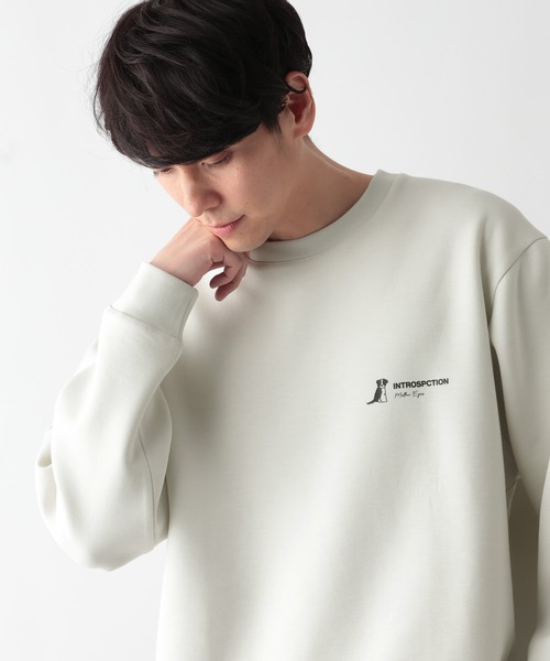 GLOBAL WORK（グローバルワーク）の「ライトクッションクルーネック/ロゴ/580440（Tシャツ/カットソー・メンズ・グレー/ワインレッド/ホワイト系6/ネイビー/カーキ/ライトベージュ/ホワイト/チャコールグレー/ホワイト系7/ダークグレー/オフホワイト/グレー系その他6/その他・XX-LARGE/X-LARGE/MEDIUM/3XL/LARGE/SMALL/X-SMALL）」の3枚目の写真