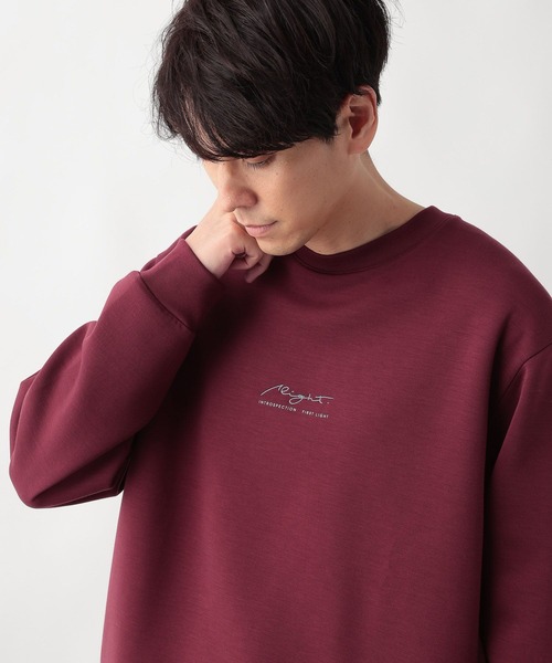 GLOBAL WORK（グローバルワーク）の「ライトクッションクルーネック/ロゴ/580440（Tシャツ/カットソー・メンズ・グレー/ワインレッド/ホワイト系6/ネイビー/カーキ/ライトベージュ/ホワイト/チャコールグレー/ホワイト系7/ダークグレー/オフホワイト/グレー系その他6/その他・XX-LARGE/X-LARGE/MEDIUM/3XL/LARGE/SMALL/X-SMALL）」の12枚目の写真