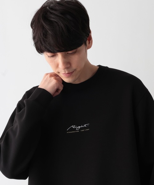 GLOBAL WORK（グローバルワーク）の「ライトクッションクルーネック/ロゴ/580440（Tシャツ/カットソー・メンズ・グレー/ワインレッド/ホワイト系6/ネイビー/カーキ/ライトベージュ/ホワイト/チャコールグレー/ホワイト系7/ダークグレー/オフホワイト/グレー系その他6/その他・XX-LARGE/X-LARGE/MEDIUM/3XL/LARGE/SMALL/X-SMALL）」の18枚目の写真