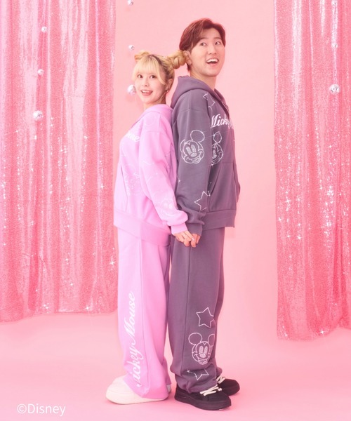 Seiney Blonde(セイニーブロンド)の「ミッキーマウス / セットアップパンツ(その他パンツ・レディース・ブラック/ピンク/レッド・MEDIUM/LARGE)」の9枚目の写真