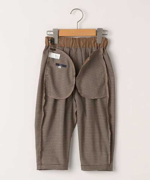 SHIPS（シップス）の「SHIPS KIDS:90cm /千鳥柄 チェック タック パンツ（その他パンツ・キッズ・ブラウン系その他・90）」の5枚目の写真