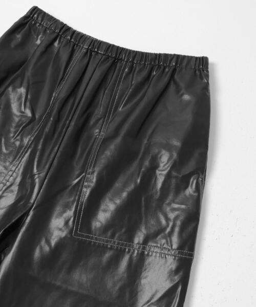 LAATO（ラート）の「easy stitch pants（その他パンツ・レディース・オフホワイト/ブラック/ダークブラウン・FREE）」の4枚目の写真