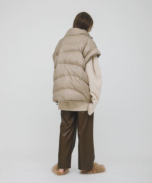 LAATO（ラート）の「easy stitch pants（その他パンツ・レディース・オフホワイト/ブラック/ダークブラウン・FREE）」の11枚目の写真