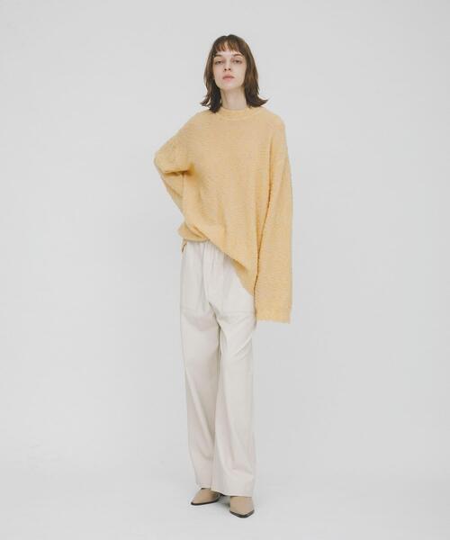 LAATO（ラート）の「easy stitch pants（その他パンツ・レディース・オフホワイト/ブラック/ダークブラウン・FREE）」の20枚目の写真