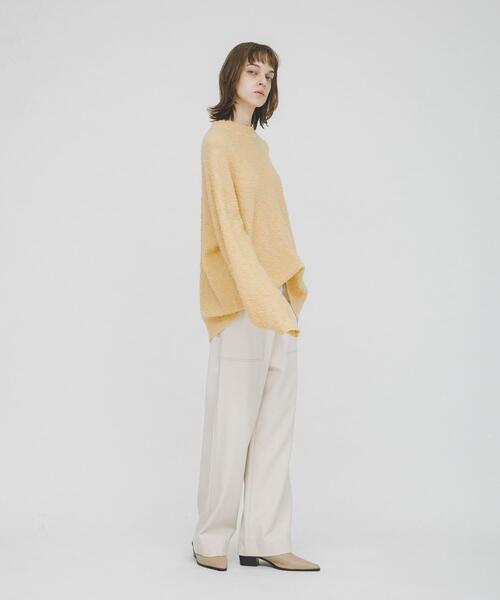 LAATO（ラート）の「easy stitch pants（その他パンツ・レディース・オフホワイト/ブラック/ダークブラウン・FREE）」の21枚目の写真