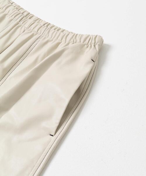 LAATO（ラート）の「easy stitch pants（その他パンツ・レディース・オフホワイト/ブラック/ダークブラウン・FREE）」の7枚目の写真