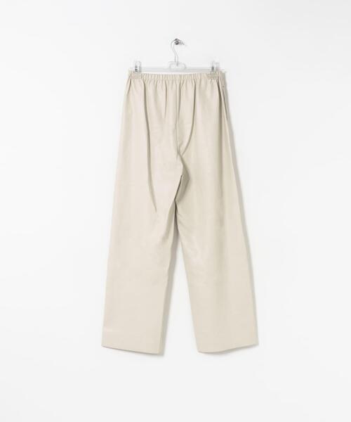 LAATO（ラート）の「easy stitch pants（その他パンツ・レディース・オフホワイト/ブラック/ダークブラウン・FREE）」の8枚目の写真