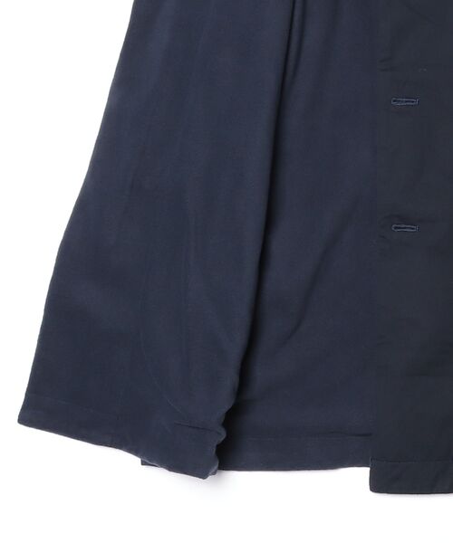 quadro（クオドロ）の「ミリタリーラムウェザー裏フリースパーカー（その他アウター・メンズ・ネイビー・MEDIUM）」の3枚目の写真