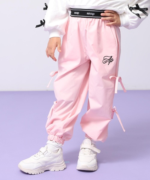 サイドリボンシャカジョガーパンツ（その他パンツ）｜ANAP kids