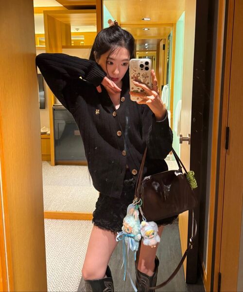 CRANK（クランク）の「カンカンフリルミニスカート_ブラック（スカート・レディース・その他・FREE）」の4枚目の写真