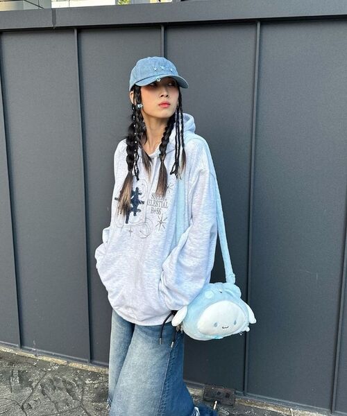 GAKKAI UNIONS(ガッカイユニオンズ)の「クエイサーフードティー ネイビー(パーカー・レディース・その他・MEDIUM/LARGE/X-LARGE/SMALL)」の10枚目の写真