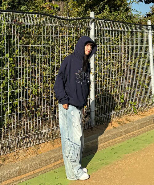 GAKKAI UNIONS(ガッカイユニオンズ)の「クエイサーフードティー ネイビー(パーカー・レディース・その他・MEDIUM/LARGE/X-LARGE/SMALL)」の11枚目の写真