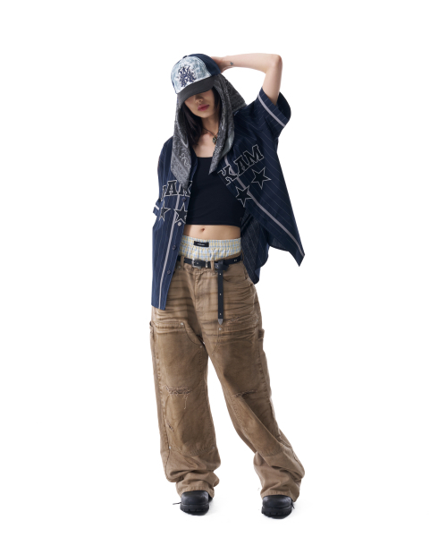AAKAM（アーカム）の「Cotton Baseball Jersey (Navy)（その他トップス・レディース・その他・1/2）」の6枚目の写真