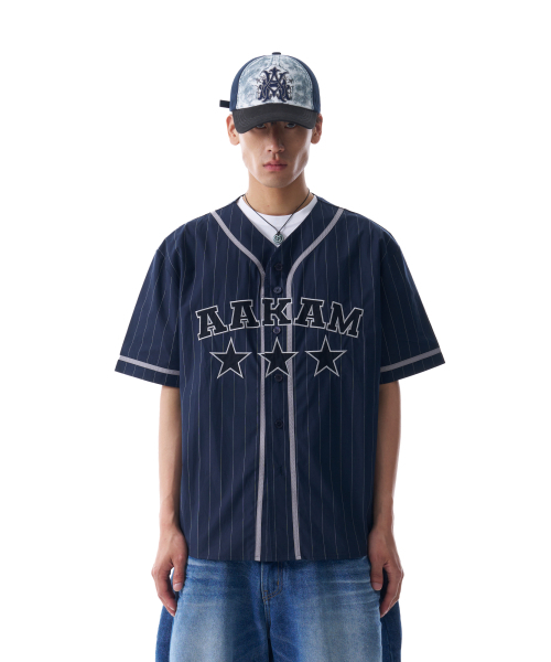 AAKAM（アーカム）の「Cotton Baseball Jersey (Navy)（その他トップス・レディース・その他・1/2）」の7枚目の写真