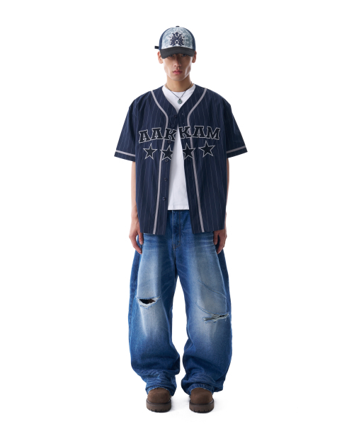 AAKAM（アーカム）の「Cotton Baseball Jersey (Navy)（その他トップス・レディース・その他・1/2）」の8枚目の写真
