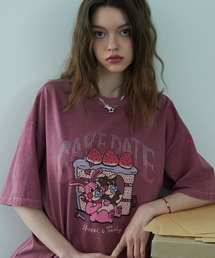 CPGN STUDIO（コンパーニョ）の「ケーキデートピグメントバンファルティダスティピンク（Tシャツ/カットソー）」