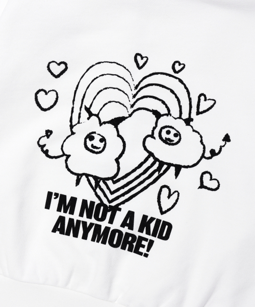 YOUHEE（ユヒ）の「GRAPHIC DETAILED HOOD ZIP-UP WHITE（パーカー・レディース・その他・FREE）」の7枚目の写真