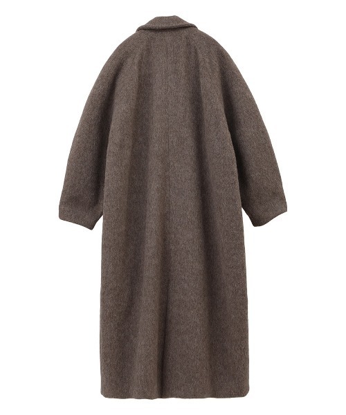 CLANE（クラネ）の「DOUBLE WOOL LONG COAT（チェスターコート・レディース・ブラウン/グレー/ブラック・1/2/0）」の21枚目の写真