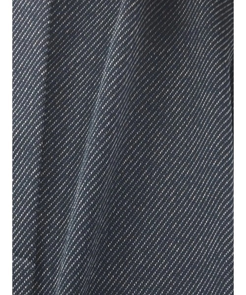 Perfect Suit FActory(パーフェクトスーツファクトリー)の「【完全ノーアイロン】長袖アイシャツ デニムライク ブラック/ブラウン/ネイビー 【ストレッチ】【ウォッシャブル】(ビジネスシャツ・メンズ・ブラック/ネイビー/ブラウン・首回り37cm-裄丈80cm/首回り41cm-裄丈84cm/首回り43cm-裄丈86cm/首回り45cm-裄丈86cm/首回り39cm-裄丈82cm)」の8枚目の写真
