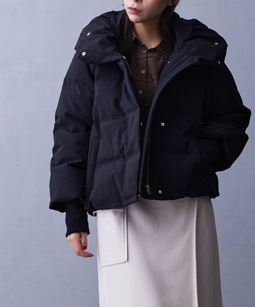 セール】シームレスダウンブルゾン（ダウンジャケット/コート