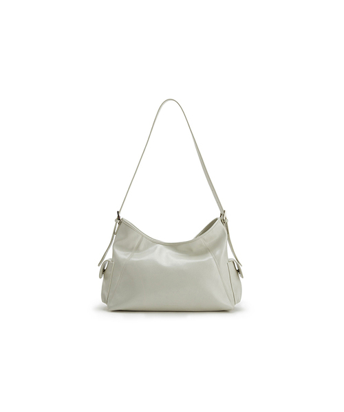 LAP（ラップ）の「SOFT SQUARE SHOULDER BAG AR7AB224（ショルダーバッグ・レディース・ブラック/アイボリー・FREE）」の2枚目の写真