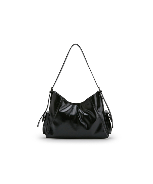 LAP（ラップ）の「SOFT SQUARE SHOULDER BAG AR7AB224（ショルダーバッグ・レディース・ブラック/アイボリー・FREE）」の8枚目の写真
