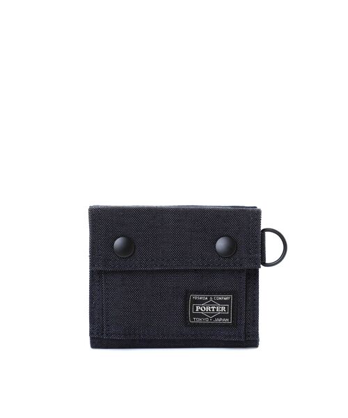 【美品】PORTER スモーキー ウォレット ネイビー スモーキー ウォレット（財布）｜PORTER（ポーター）のファッション