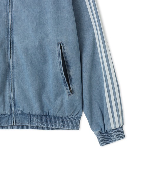 adidas(アディダス)の「adidas DENIM FB JACKET / アディダス デニム ファイヤーバード ジャケット(デニムジャケット・メンズ・ライトブルー・S/M/L/XL/XXL)」の5枚目の写真
