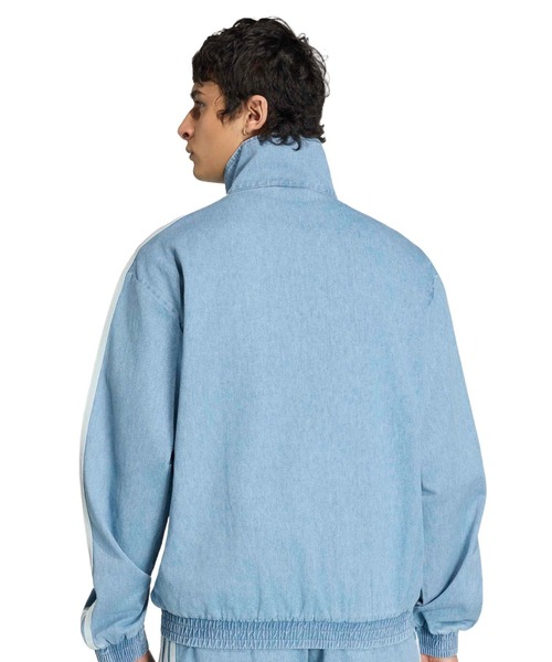 adidas(アディダス)の「adidas DENIM FB JACKET / アディダス デニム ファイヤーバード ジャケット(デニムジャケット・メンズ・ライトブルー・S/M/L/XL/XXL)」の3枚目の写真