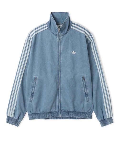 adidas(アディダス)の「adidas DENIM FB JACKET / アディダス デニム ファイヤーバード ジャケット(デニムジャケット・メンズ・ライトブルー・S/M/L/XL/XXL)」の6枚目の写真