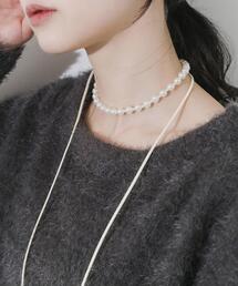 SMELLY | パールコードチョーカーネックレス(ネックレス)