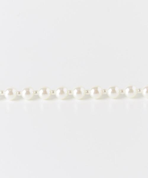 SMELLY(スメリー)の「パールコードチョーカーネックレス(ネックレス・レディース・アイボリー・-)」の10枚目の写真